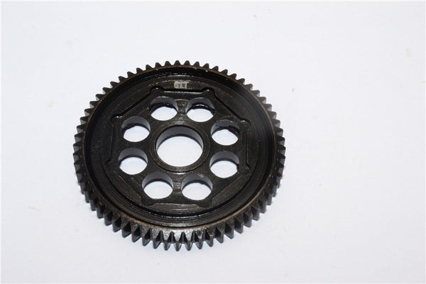 Team Losi Mini 8ight-T Truggy Steel #45 Main Gear (61T) - 1Pc Black