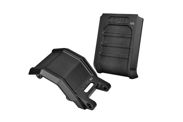 Aluminum 7075 Skid Plate Set For LOSI 1:4 Promoto MX Motorcycle Dirt Bike RTR FXR LOS06000 LOS06002 Upgrades - Black