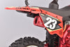Aluminum 7075 Exhaust Pipe For LOSI 1:4 Promoto MX Motorcycle Dirt Bike RTR FXR LOS06000 LOS06002 Upgrades - Red