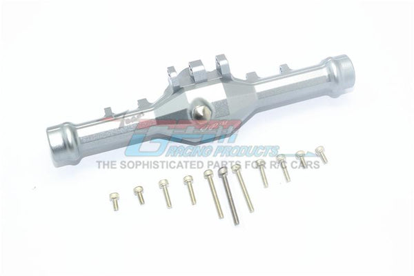 Axial Yeti Jr. SCORE / Yeti Jr. Can-Am Maverick Aluminum Rear Gear Box - 1 Set Gray Silver