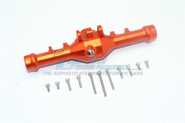 Axial Yeti Jr. SCORE / Yeti Jr. Can-Am Maverick Aluminum Rear Gear Box - 1 Set Orange