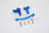 Axial Yeti Jr. SCORE Trophy Truck (AX90052) Aluminum Steering Assembly - 3Pcs Set Blue