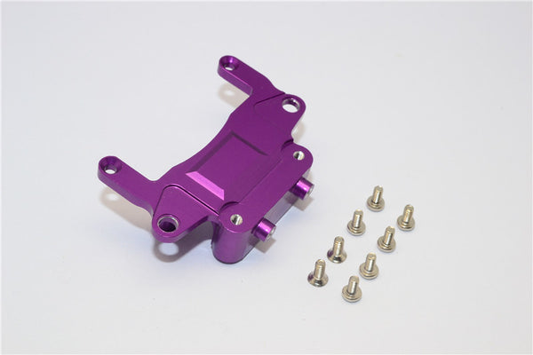 Kyosho Mini-Z AWD Aluminum Rear Gear Box Lower Tray With Screws - 1Pc Set Purple
