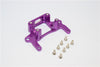 Kyosho Mini-Z AWD Aluminum Rear Gear Box Lower Tray With Screws (Economy Version) - 1Pc Set Purple