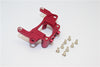 Kyosho Mini-Z AWD Aluminum Rear Gear Box Lower Tray With Screws (Economy Version) - 1Pc Set Red