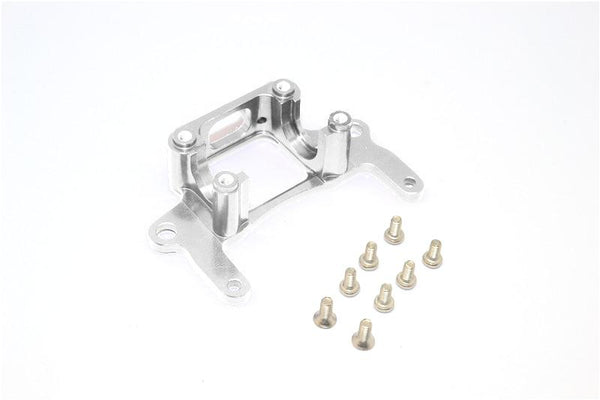 Kyosho Mini-Z AWD Aluminum Rear Gear Box Lower Tray With Screws (Economy Version) - 1Pc Set Silver