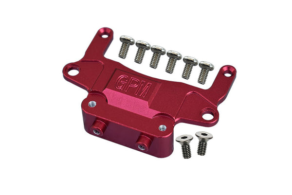 Aluminium 6061-T6 Rear Gear Box Lower Tray For Kyosho R/C MINI Z AWD - Red