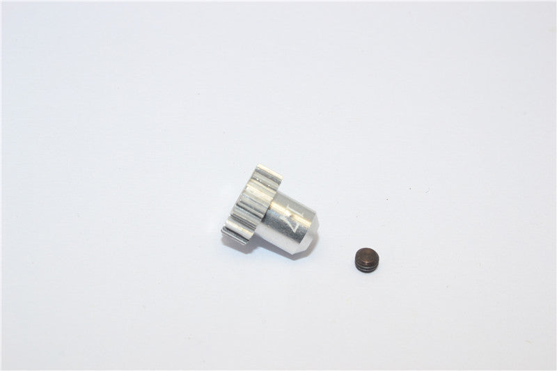 Kyosho Mini-Z AWD Aluminum Motor Gear (17T) With Screw - 1Pc Set Silver