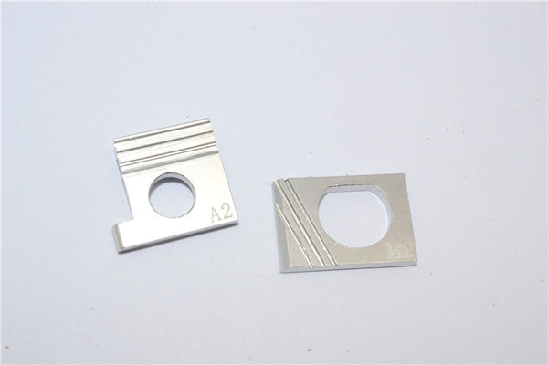 Kyosho Mini-Z AWD Aluminum Motor Spacer (Motor Gear 17T W/Main Gear 31T ) (Motor Gear 19T W/Main Gear 29T)(Motor Gear 21T W/Main Gear 27T) - 1Pr Silver