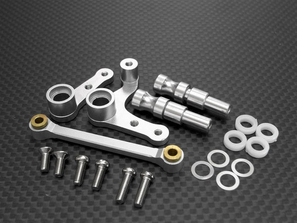 HPI RS4 3 Aluminum Bearing Steering Assembly With Bearings - 1 Set Silver