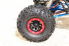 Plastic 2.2" Wheels - 1Pr Set Red