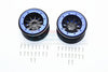 Plastic 2.2" Wheels - 1Pr Set Blue