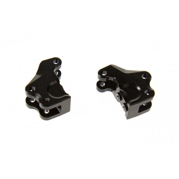 Axial RR10 Bomber / Wraith / Yeti SCORE Aluminum Front/Rear Gear Box Components - 1Pr Set Black