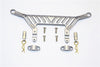 Axial RR10 Bomber Aluminum Battery Holder - 1Pc Set Gray Silver