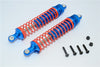 Axial RR10 Bomber Aluminum Front/Rear Adjustable Spring Damper (105mm) - 1Pr Set Blue