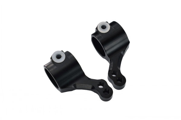 Traxxas Rustler VXL Aluminum Front Knuckle - 1Pr Black