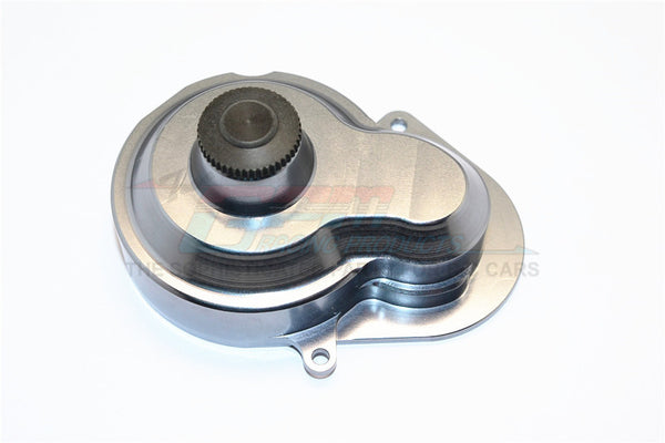Traxxas Rustler VXL Aluminum Main Gear Cover - 1Pc Set Gray Silver