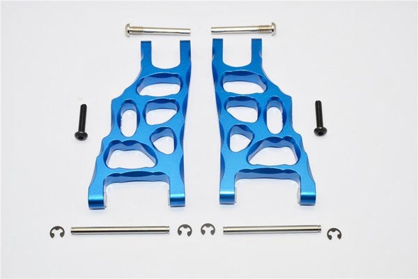 Traxxas Rustler VXL Aluminum Front Lower Arm - 1 Pr Set Blue