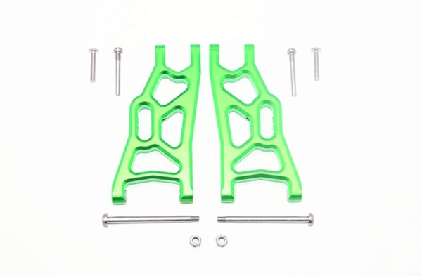 Traxxas Rustler VXL / Bandit Aluminum Front Lower Arm - 1 Pr Set Green
