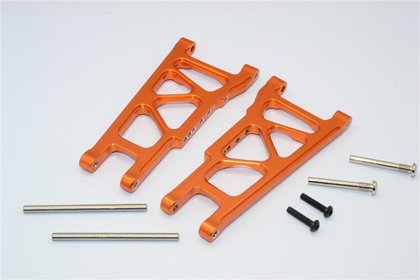 Traxxas Rustler VXL Aluminum Rear Lower Arm - 1Pr Set Orange