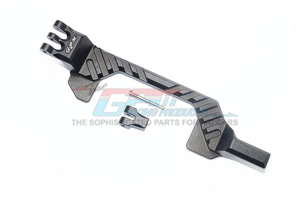 Traxxas Rustler 4X4 VXL (67076-4) Aluminum Battery Hold-Down - 1 Set Black