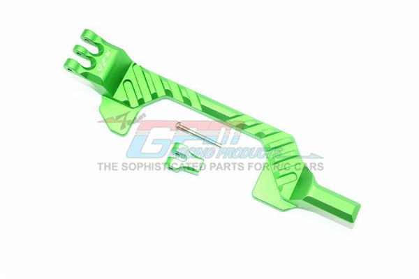 Traxxas Rustler 4X4 VXL (67076-4) Aluminum Battery Hold-Down - 1 Set Green