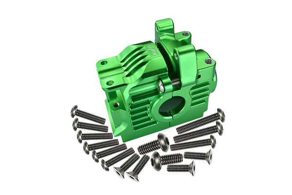 Traxxas Rustler 4X4 VXL (67076-4) Aluminum Rear Gear Box - 1 Set Green