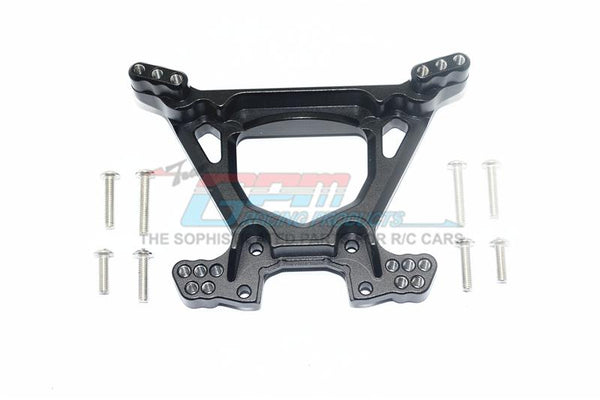 Traxxas Rustler 4X4 VXL (67076-4) Aluminum Rear Shock Tower - 1Pc Set Black