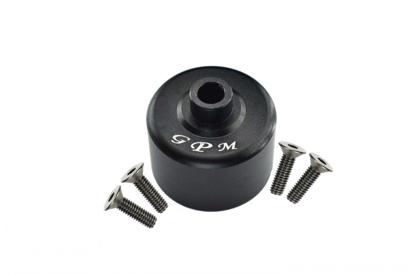 HPI Savage XL Flux Aluminum Front Or Rear Differential Case - 1 Set Black