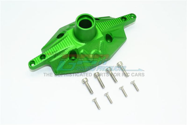 Losi 1/6 Super Baja Rey 4X4 Desert Truck Aluminum Rear Axle Case Cover - 1Pc Set Green