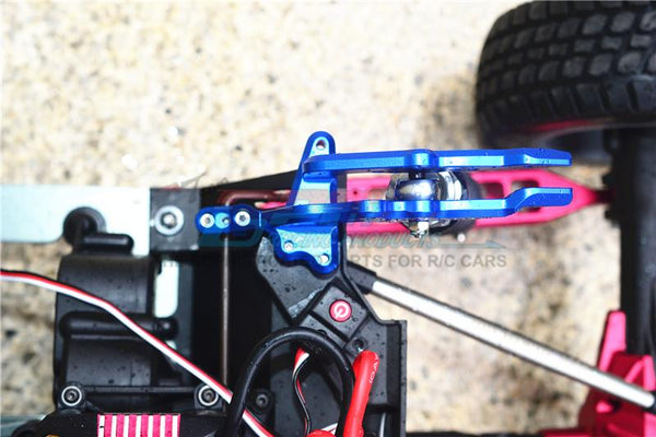 GPM Aluminium Frontlenkstange Für LOSI 1:6 Super Baja Rey – Upgrade-Set In Orange