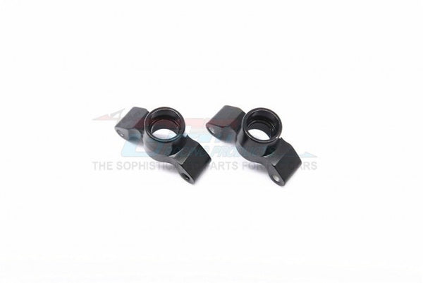 Team Losi 1/24 Micro SCT & Micro Rally Car Aluminum Rear Kncukle Arm - 1Pr Black