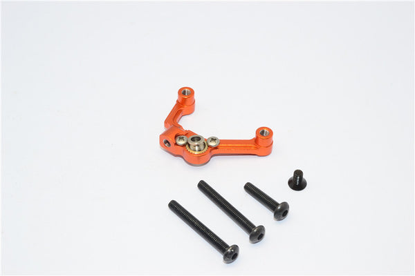 Axial SCX10 Aluminum Solid Axle Mount - 1Pc Set Orange
