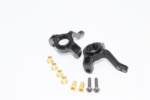 Axial SCX10 Aluminum Front Knuckle Arm - 1Pr Set Black