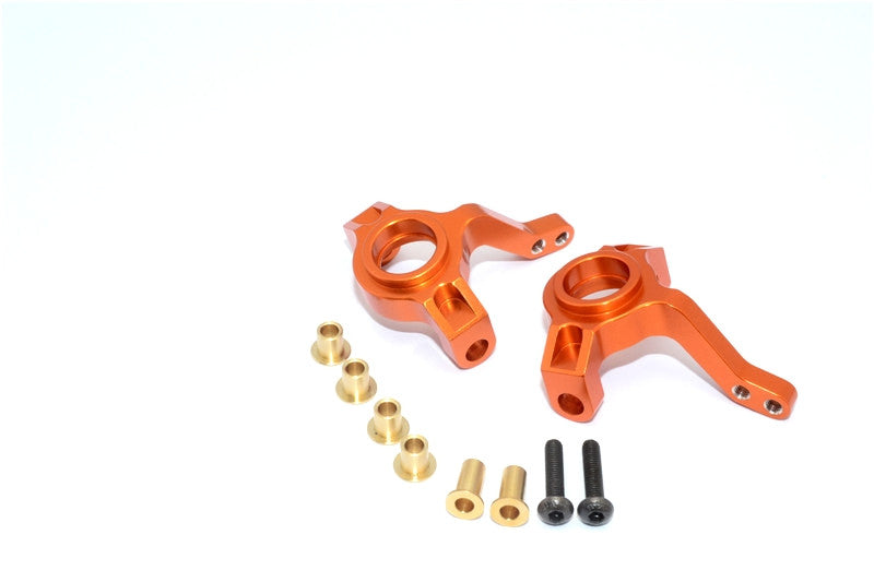 Axial SCX10 Aluminum Front Knuckle Arm - 1Pr Set Orange