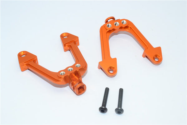 Axial SCX10 Aluminum Rear Support Tower - 1Set Orange