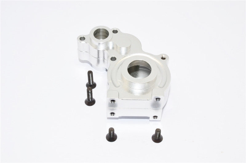 Axial SCX10 Aluminum Center Transmission Case - 3Pcs Set Silver