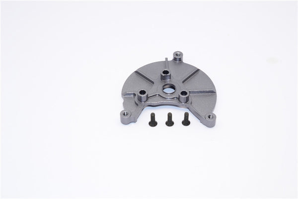 Axial SCX10 & Wraith Axial SCX10 & Wraith Aluminum Transmission Spur Gear Case Cover Plate - 1Pc Set Gray Silver
