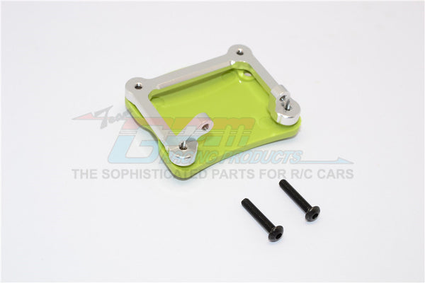 Axial SCX10 Aluminum+Plastic Front/Rear Axle Protector Mount - 1 Set Silver