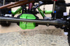 Axial SCX10 II (AX90046, AX90047) Aluminum Front/Rear Differential Cover - 1Pc Set Green