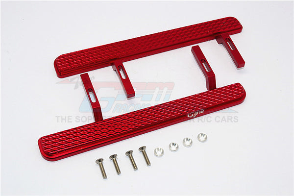 Axial SCX10 II (AX90046, AX90047) Aluminum Exterior Trail (Parallelogram) - 1Pr Set Red