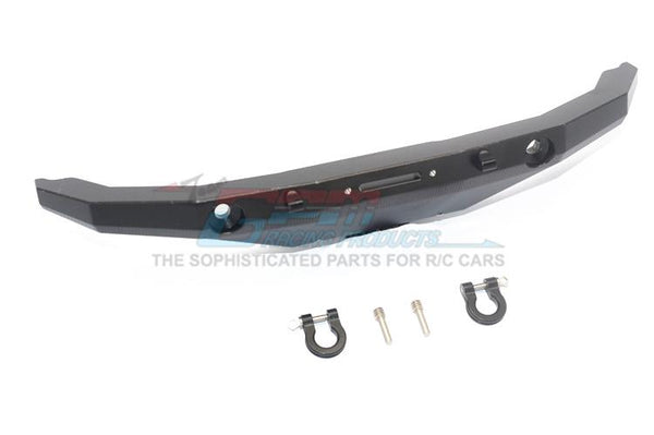 Axial SCX10 II UMG10 (AXI90075) Aluminum Front Bumper Mount + D-Rings - 5Pc Set Black