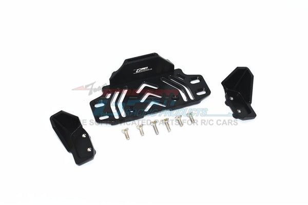 Axial SCX10 III Jeep JL Wrangler (AXI03007) Aluminium Middle Battery Holder - 9Pc Set Blkac