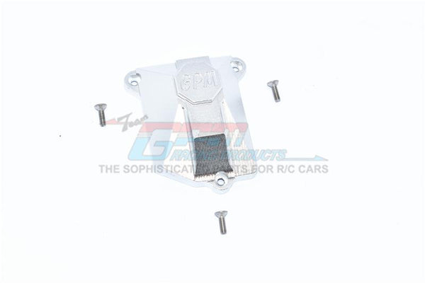 Axial SCX10 III Jeep JL Wrangler (AXI03007) Aluminium Receiver Cover - 1Pc Set Silver