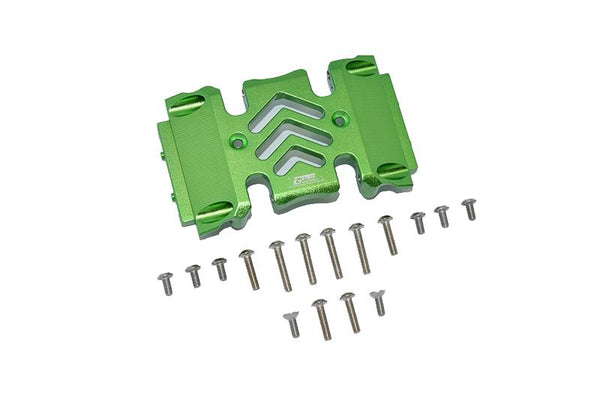 Axial 1:10 SCX10 III Wrangler AXI03007 / Gladiator AXI03006 Aluminum Center Gear Box Case - 1Pc Set Green