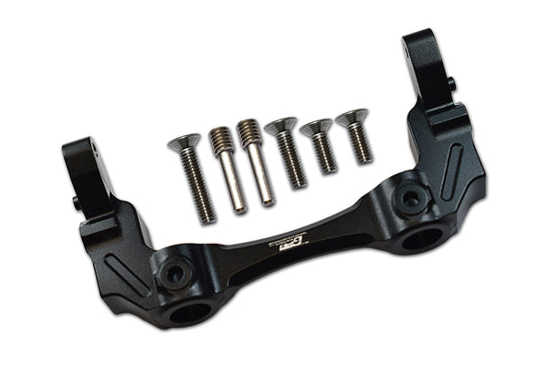 Axial SCX10 III Jeep JL Wrangler (AXI03007) Aluminium Front Bumper Mount - 1Pc Set Black