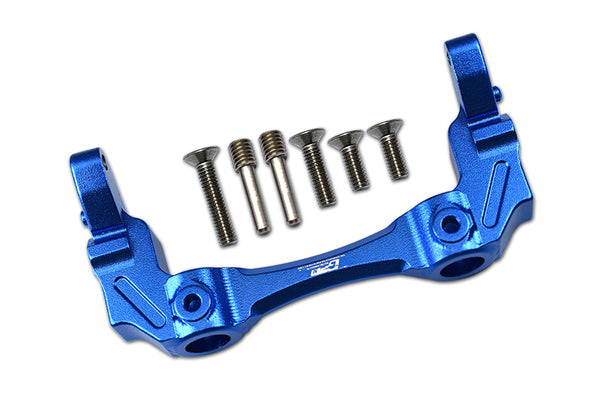 Axial SCX10 III Jeep JL Wrangler (AXI03007) Aluminium Front Bumper Mount - 1Pc Set Blue