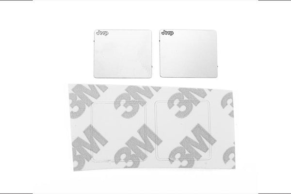 R/C Scale Accessories : Metal Reflective Car Side Rearview Mirror For Axial Scx10 III Jeep Jl Wrangler (AXI03007) - 4Pc Set