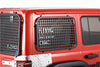 R/C Scale Accessories : Rear Side Window Guards For Axial Scx10 III Jeep Jl Wrangler AXi03007 - 27Pc Set Black