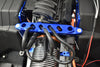 Aluminum Front Chassis Brace For Axial 1/6 SCX6 Jeep JLU Wrangler AXI05000 - 5Pc Set Orange